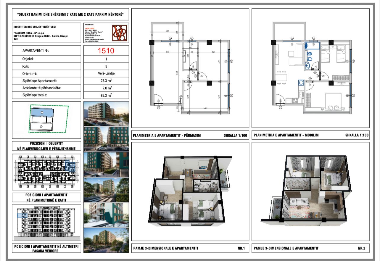Apartment 1+1 for Sale in Golem - Ideal Opportunity for Investment
