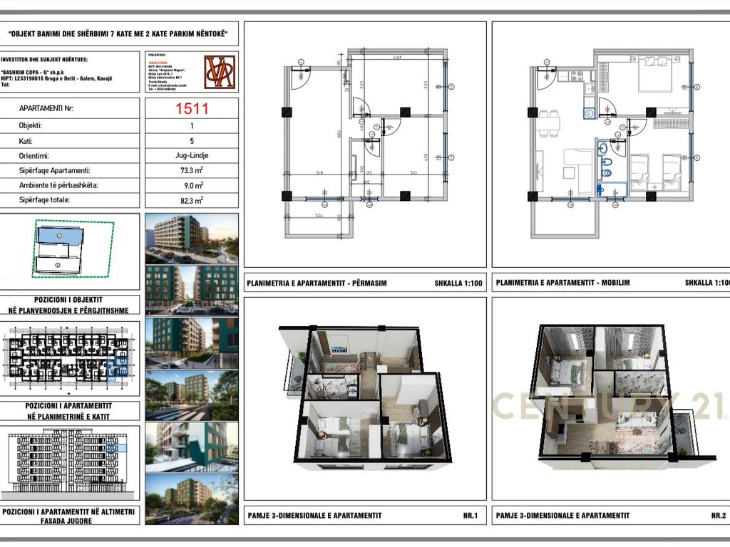 Apartment 1+1 for Sale in Golem - Ideal Opportunity for Investment