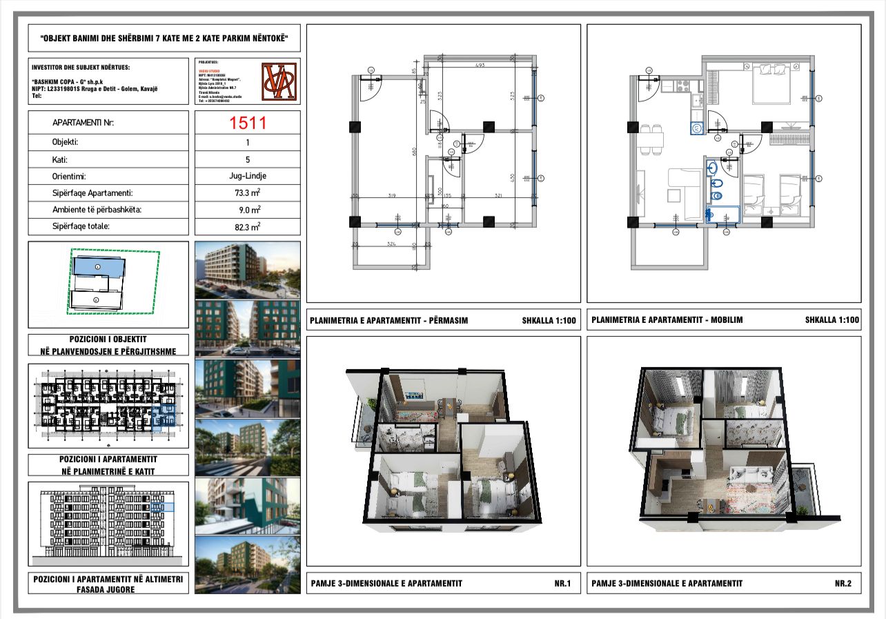 Apartment 1+1 for Sale in Golem - Ideal Opportunity for Investment