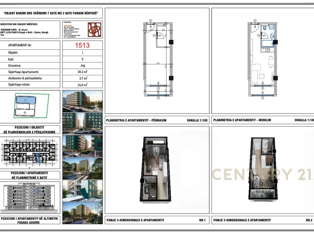 Apartment 1+1 for Sale in Golem - Ideal Opportunity for Investment (3/16)