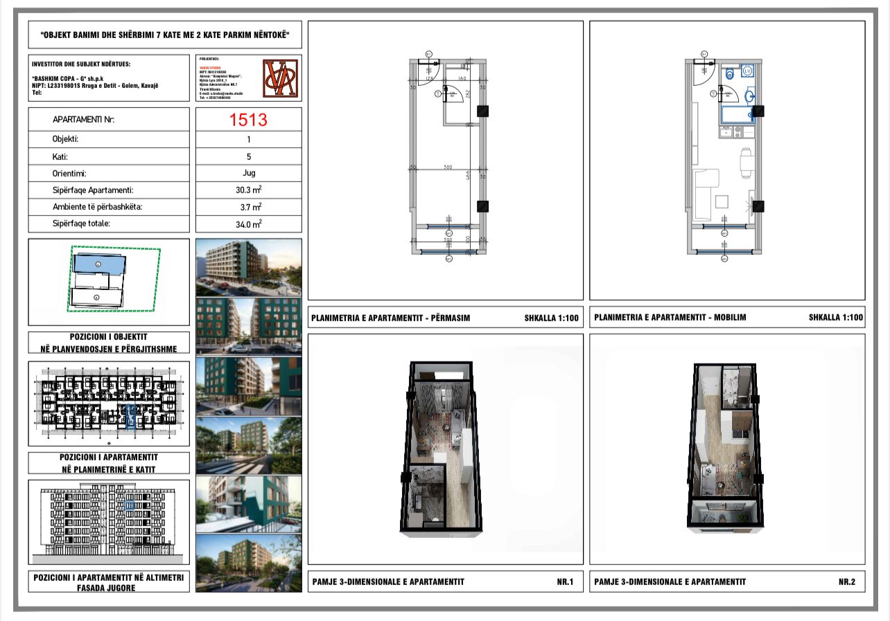 Apartment 1+1 for Sale in Golem - Ideal Opportunity for Investment (16/16)