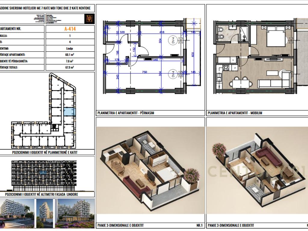 Apartment 1+1 for Sale. Installment Payment Option Available