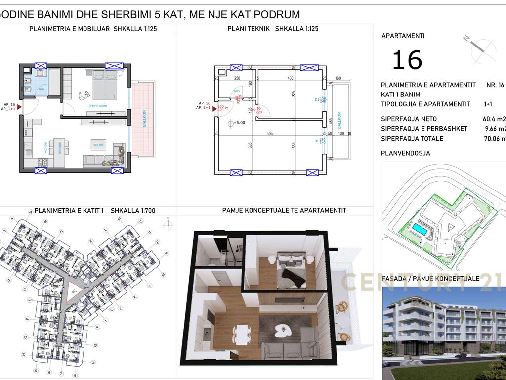 Viktori Luxury Apartments, Qerret