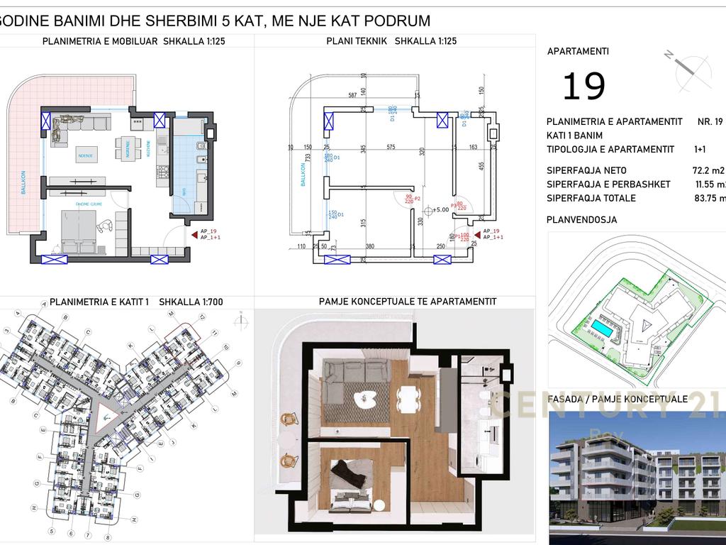 Viktori Luxury Apartments, Qerret