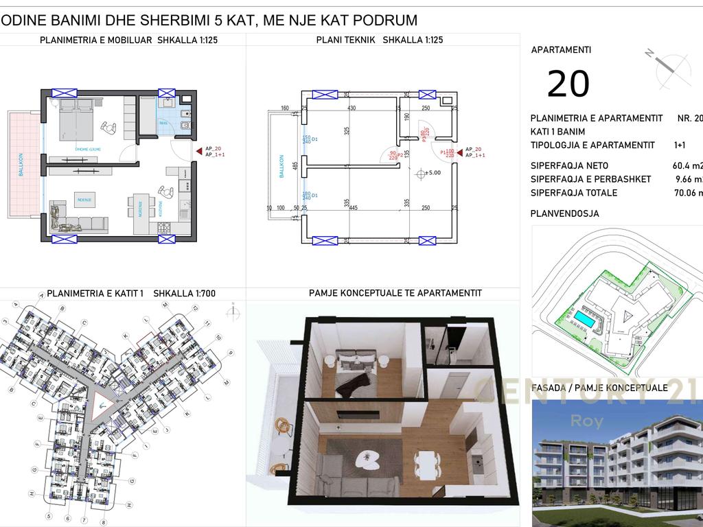 Viktori Luxury Apartments, Qerret