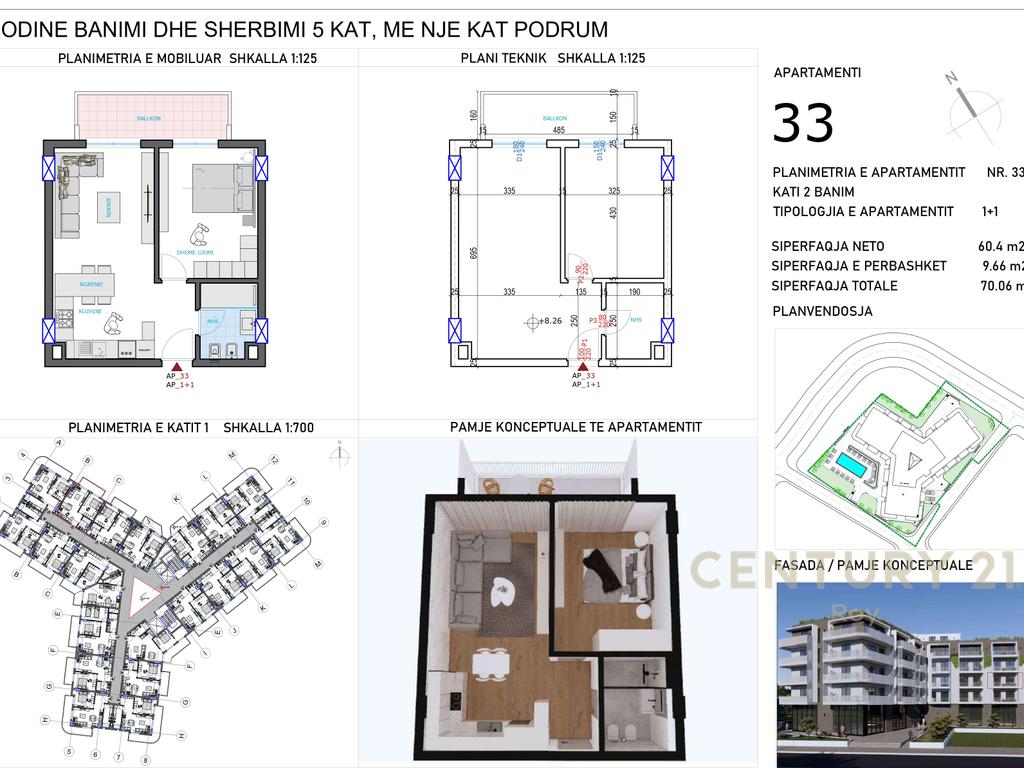 Viktori Luxury Apartments, Qerret