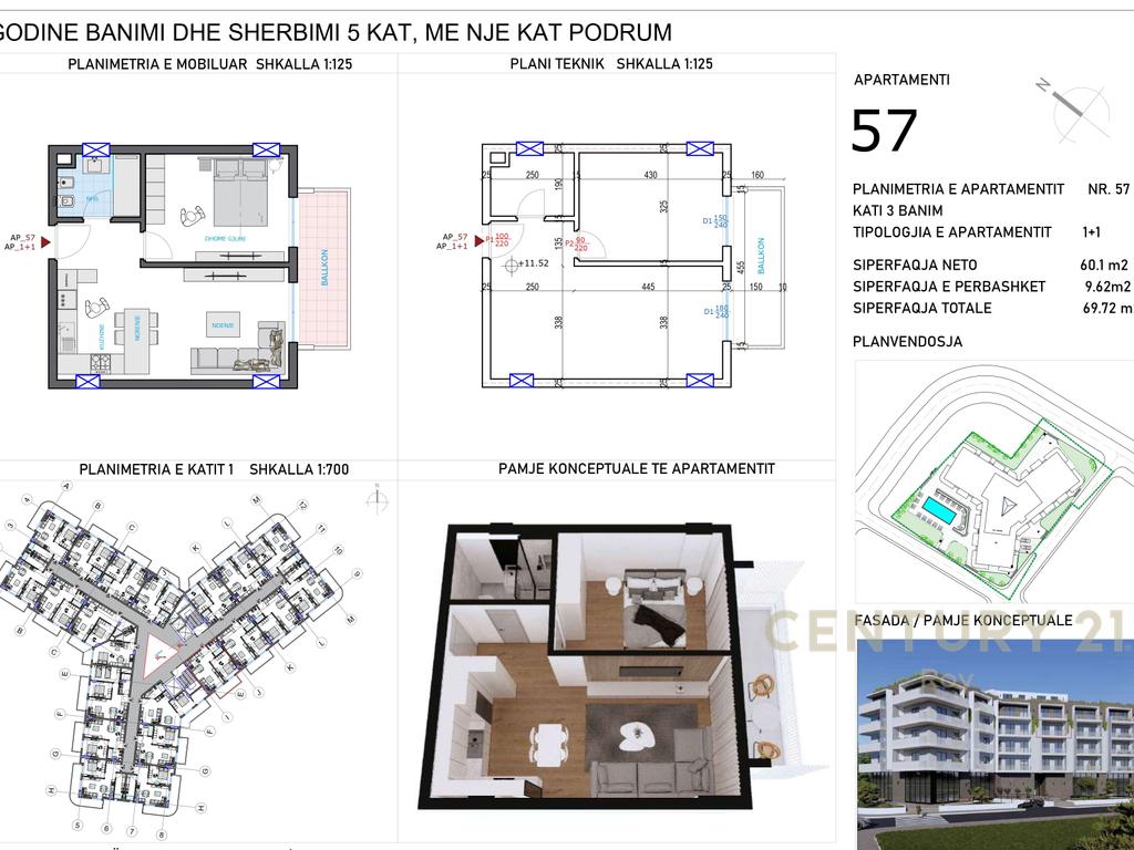 Viktori Luxury Apartments, Qerret