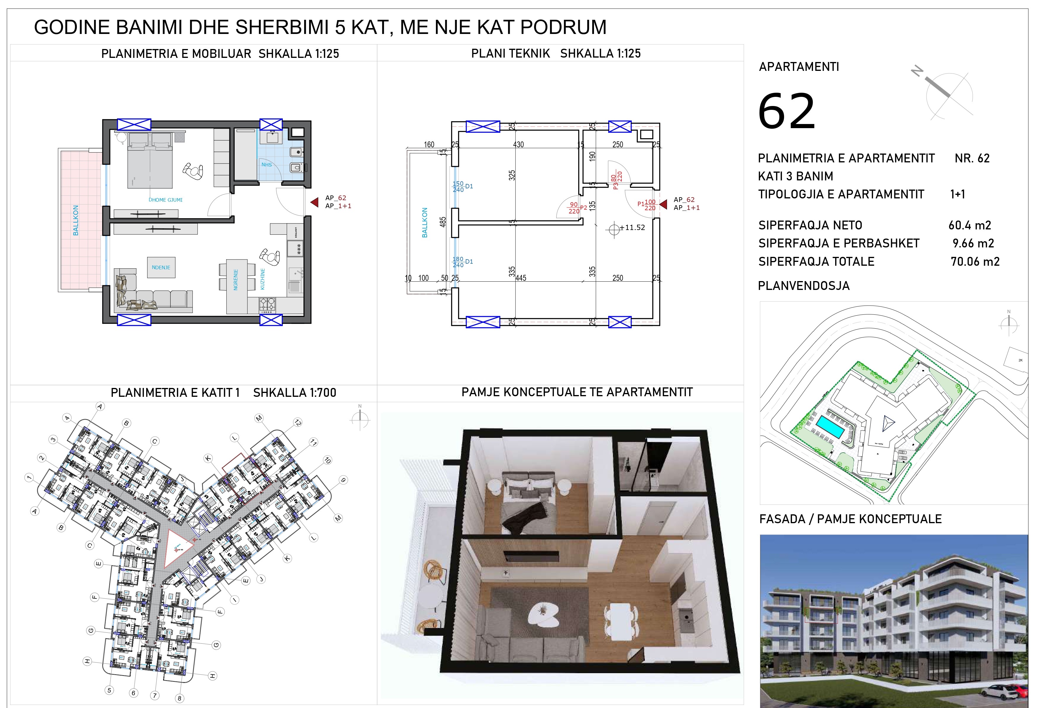 Viktori Luxury Apartments, Qerret