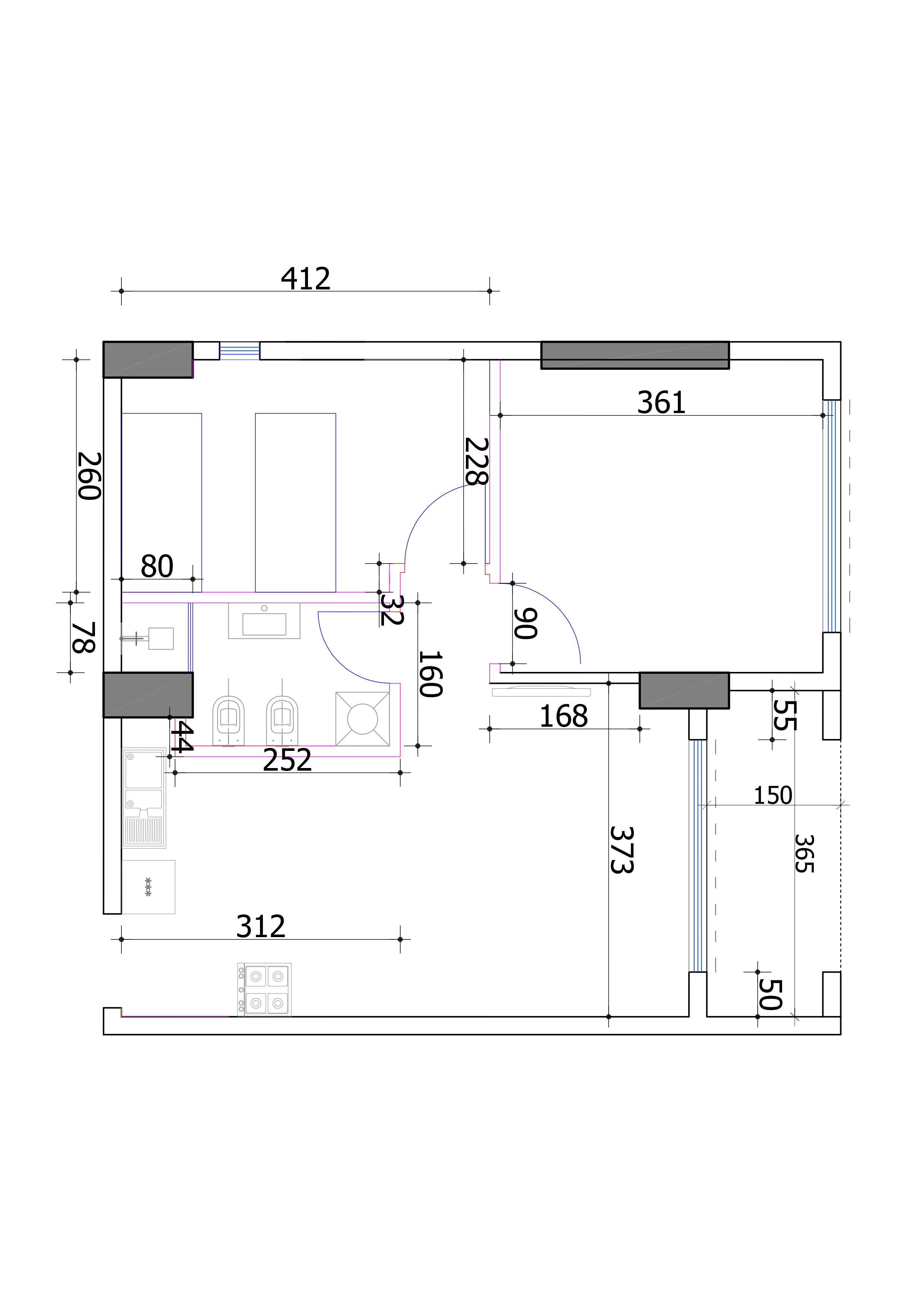 Apartment 2+1 for sale at Liburna Residence Golem