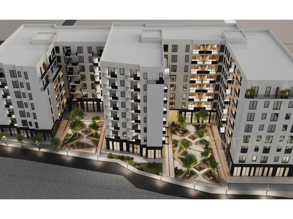 Exclusive. 1+1 for sale at West Residence, Durres. Payment option with installments