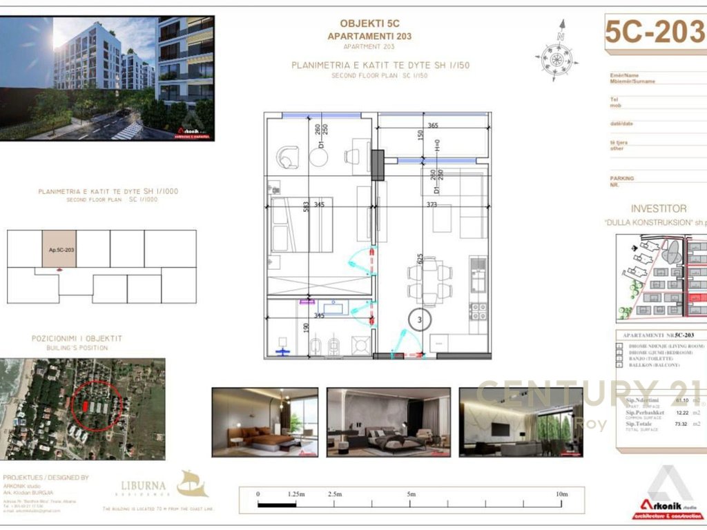 Apartment 1+1 for Sale in Golem at Liburna Residence (3/13)