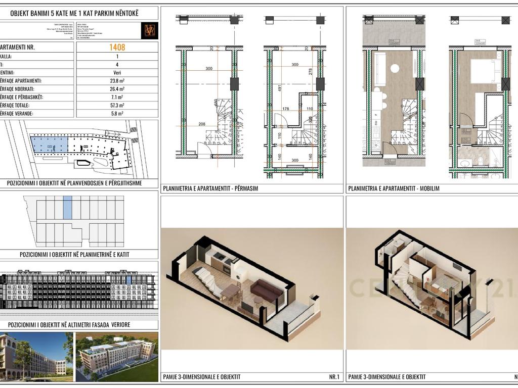 Duplex in the Grand Marina Residence Complex with a Pool near Mali i Robit (2/9)
