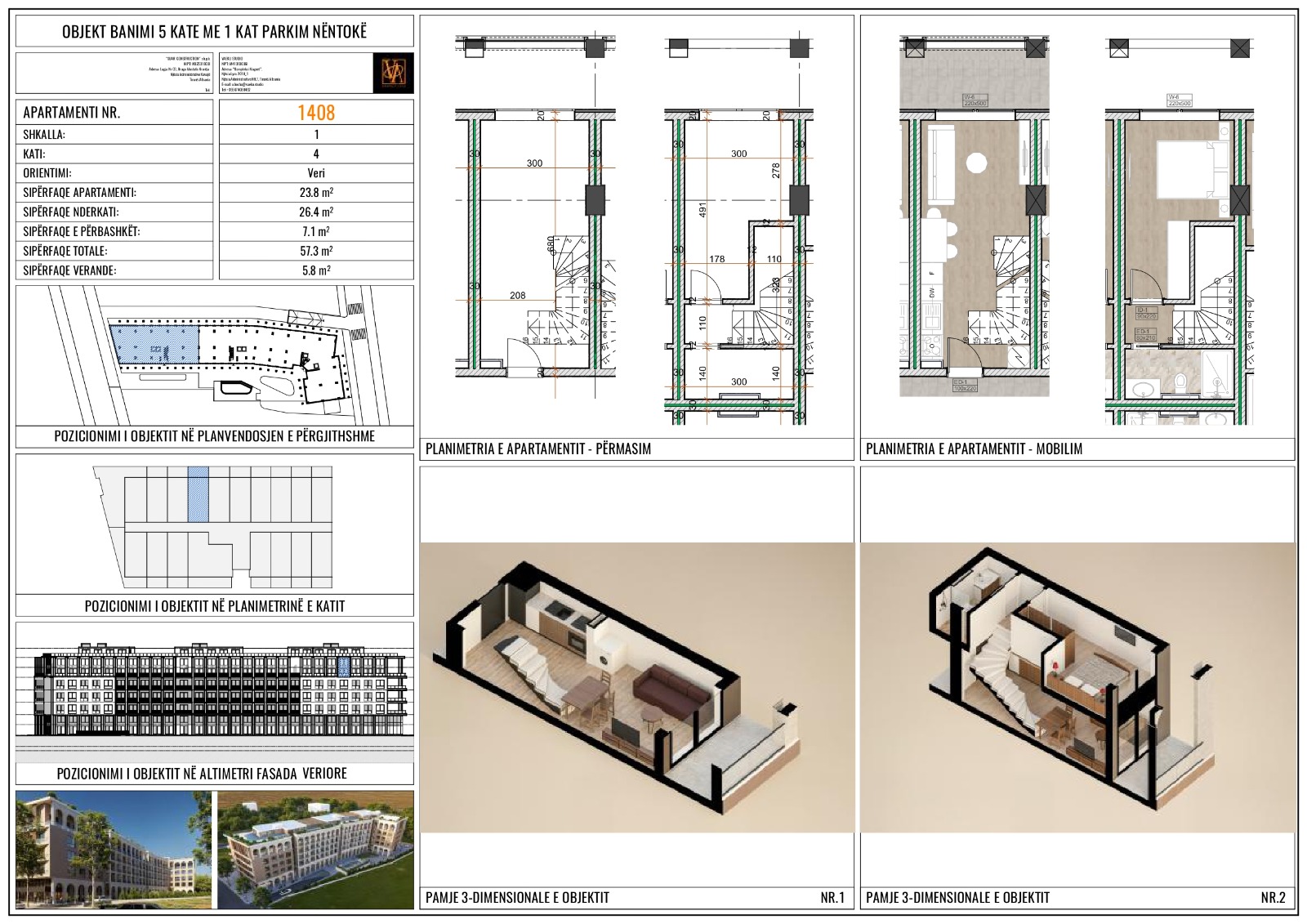 Duplex in the Grand Marina Residence Complex with a Pool near Mali i Robit (9/9)