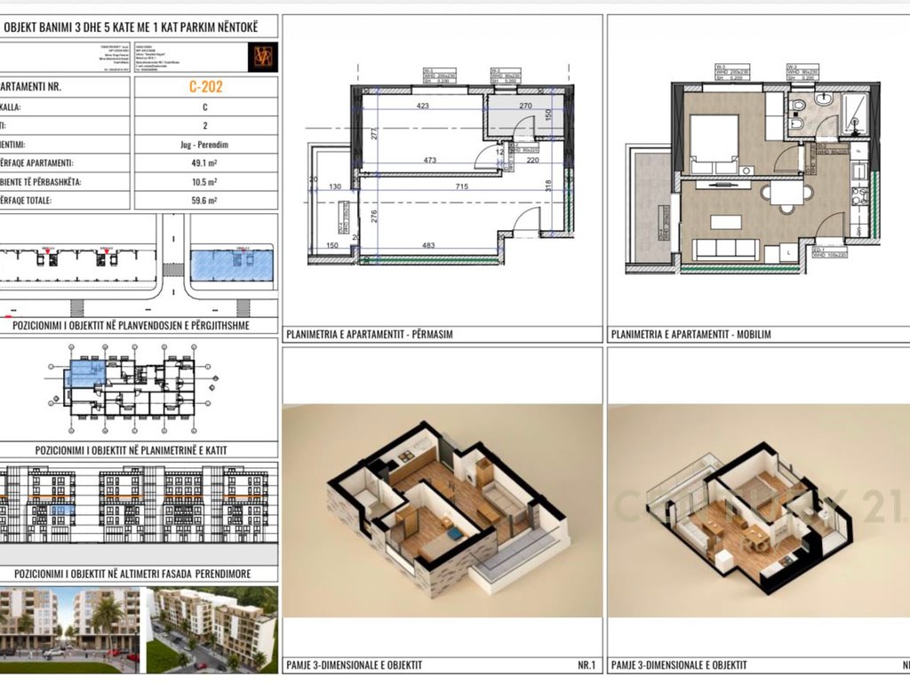Apartment for Sale in Residencen Vizion 2, in the Area of Mali te Robit (2/7)