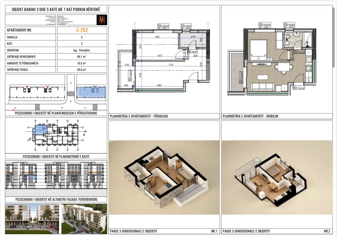 Apartment for Sale in Residencen Vizion 2, in the Area of Mali te Robit (7/7)