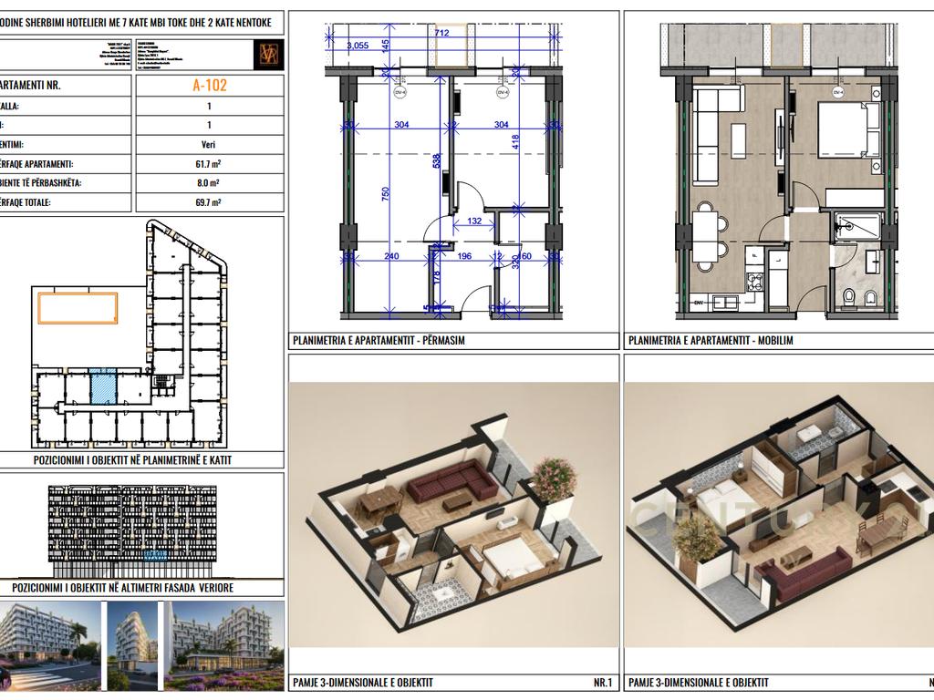 Apartment 1+1 for Sale. Installment Payment Option Available