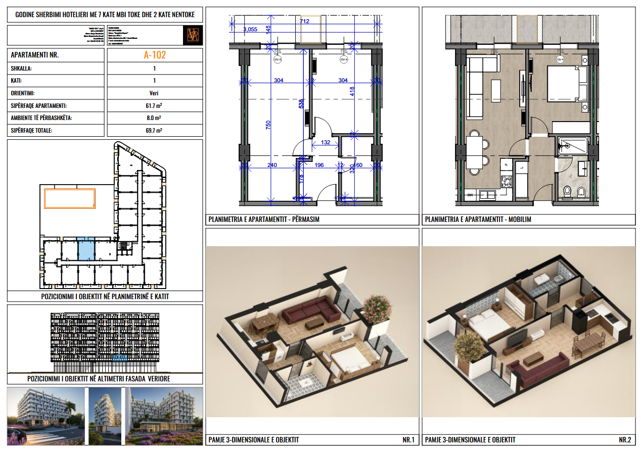Apartment 1+1 for Sale. Installment Payment Option Available