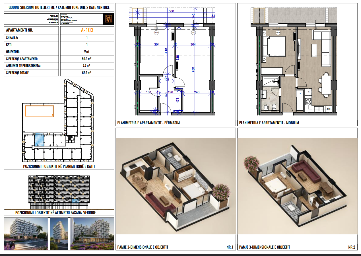 Apartment 1+1 for Sale. Installment Payment Option Available