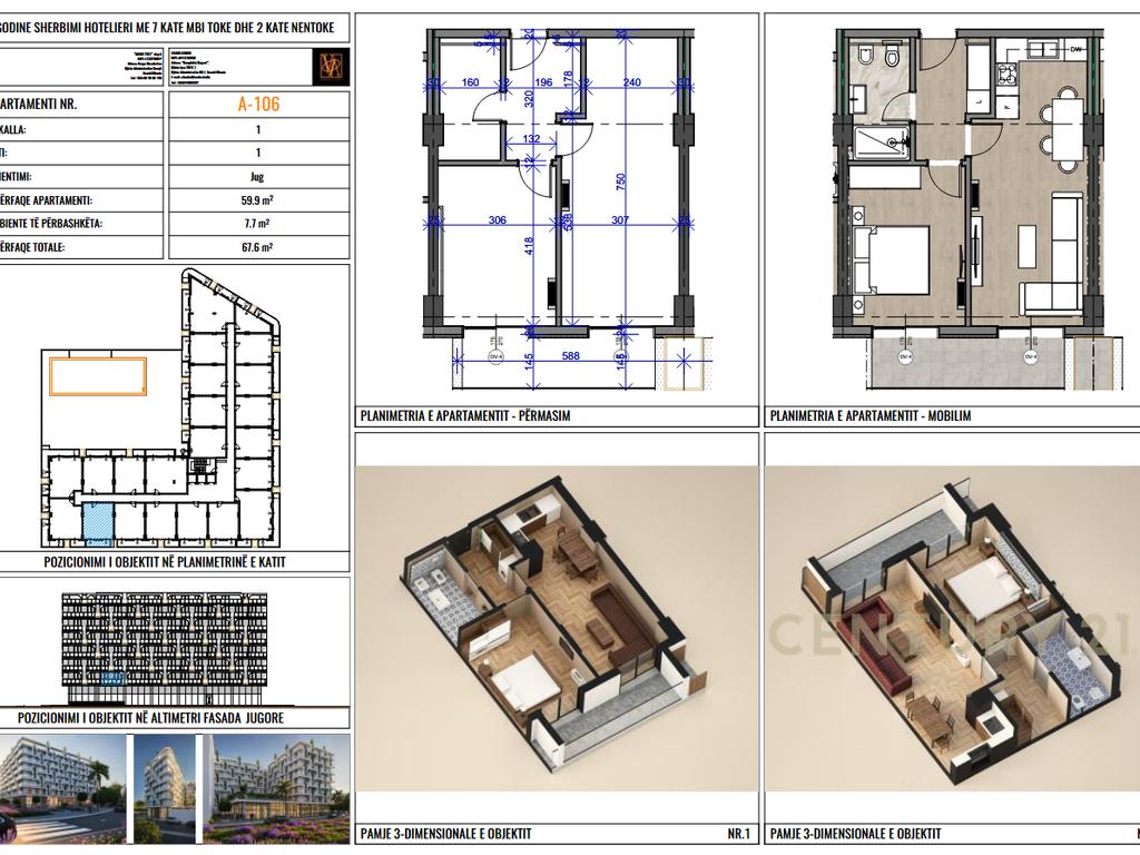 Apartment 1+1 for Sale. Installment Payment Option Available