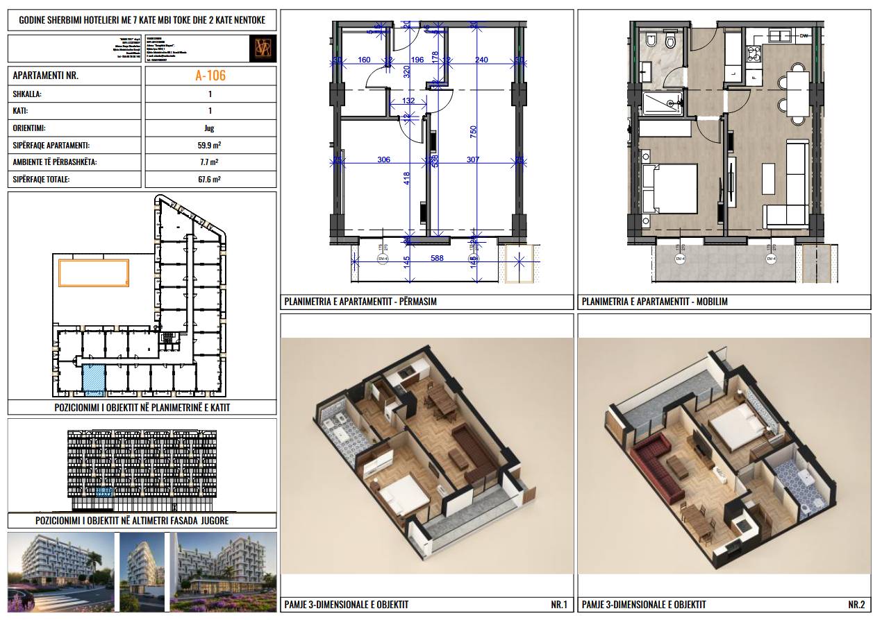 Apartment 1+1 for Sale. Installment Payment Option Available