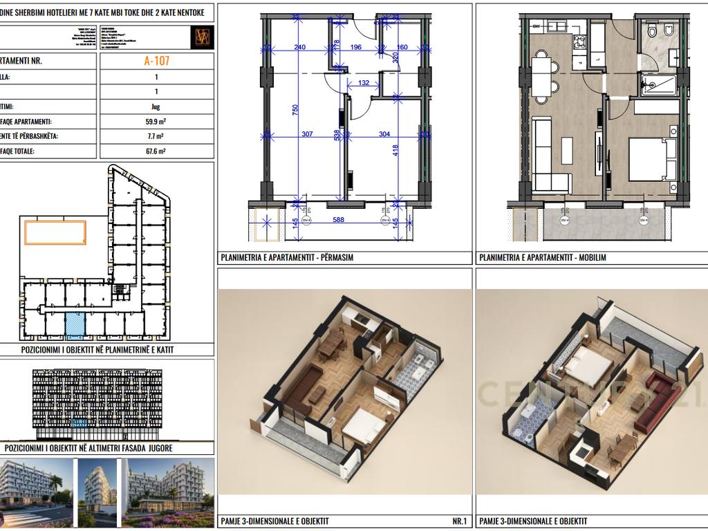 Apartment 1+1 for Sale. Installment Payment Option Available