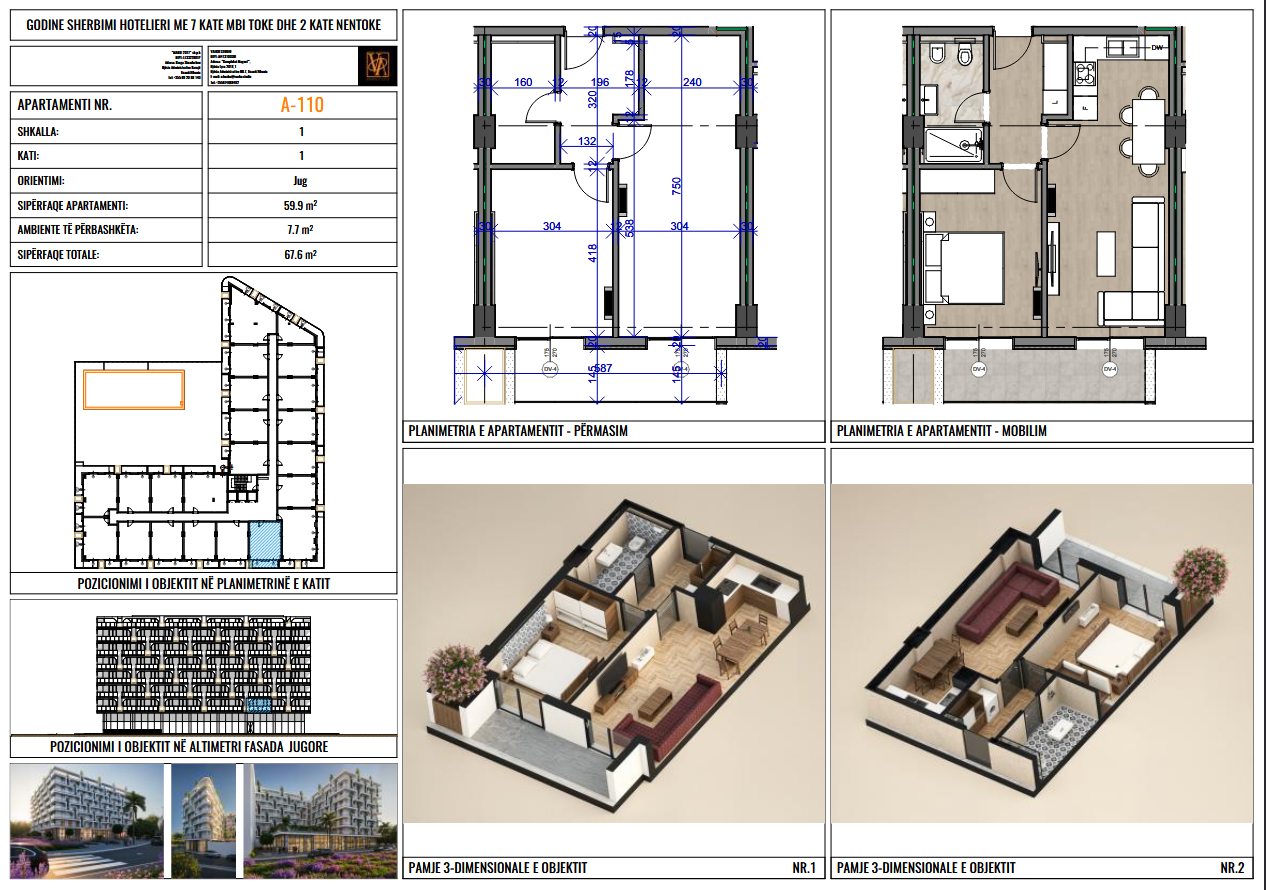 Apartment 1+1 for Sale. Installment Payment Option Available