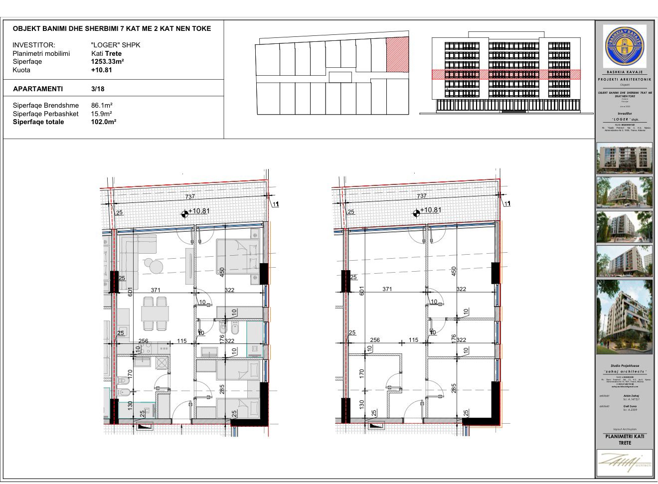 For Sale 2+1+2B Apartment in New Construction 'Loger Paradise', Installment Payment Option