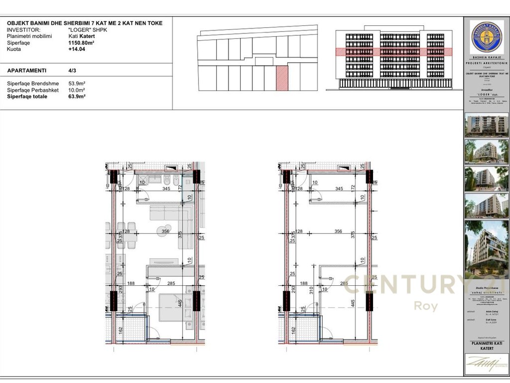 For Sale 2+1+2B Apartment in New Construction 'Loger Paradise', Installment Payment Option