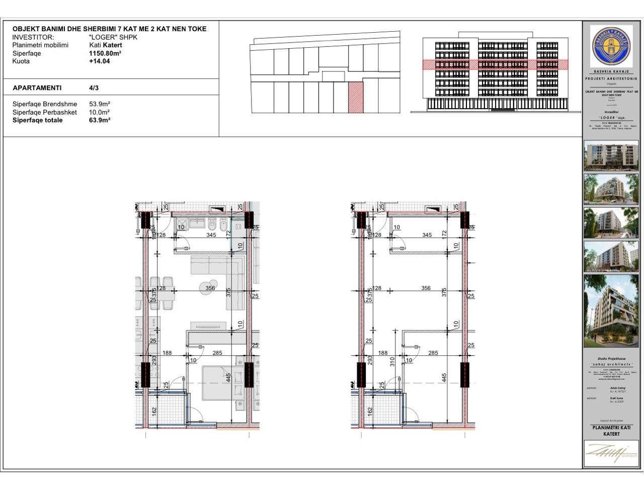 For Sale 2+1+2B Apartment in New Construction 'Loger Paradise', Installment Payment Option