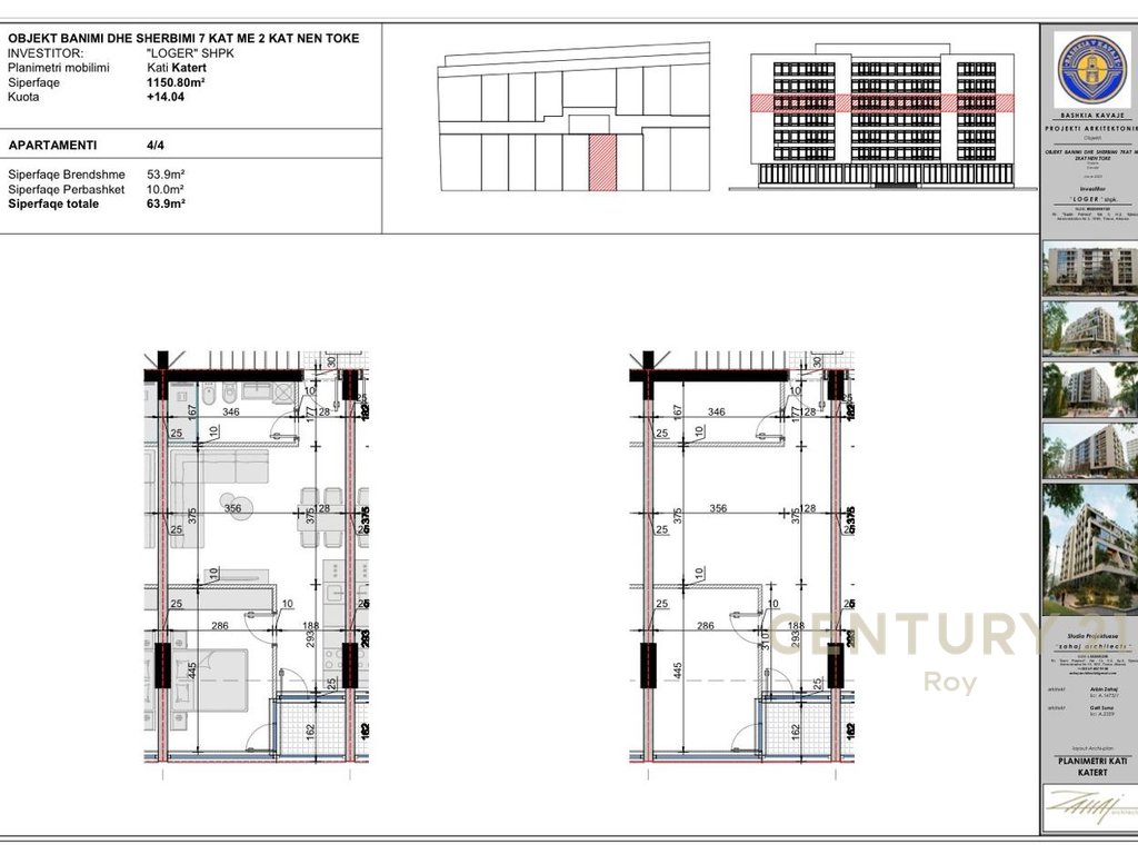 For Sale 2+1+2B Apartment in New Construction 'Loger Paradise', Installment Payment Option