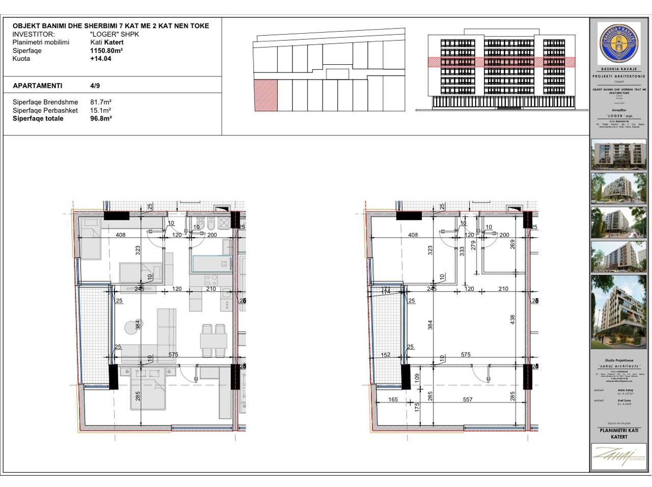 For Sale 2+1+2B Apartment in New Construction 'Loger Paradise', Installment Payment Option