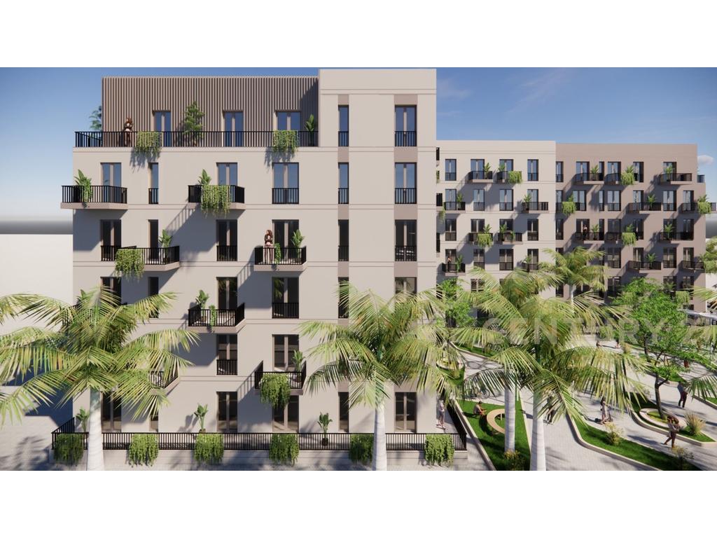 1+1 Apartment for Sale at Residence "Perla e Bregut" in Golem. Payment Option with Installments
