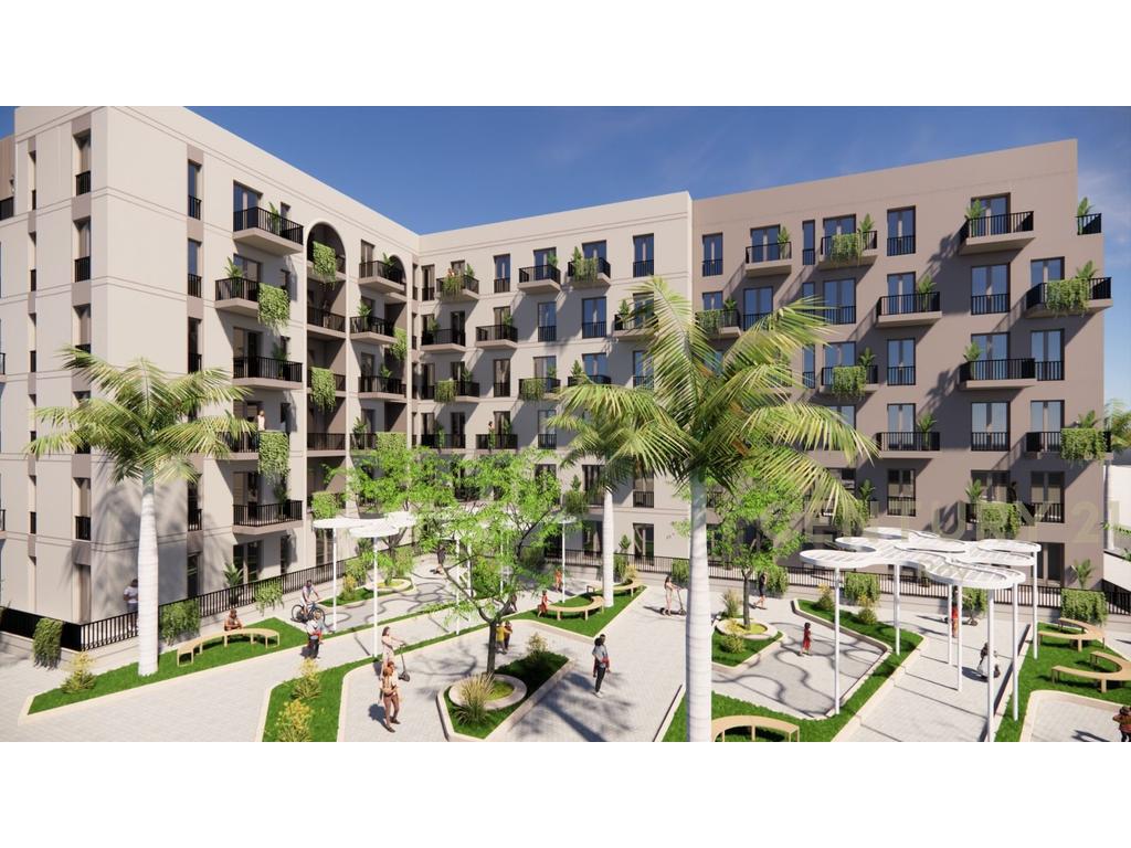 1+1 Apartment for Sale at Residence "Perla e Bregut" in Golem. Payment Option with Installments