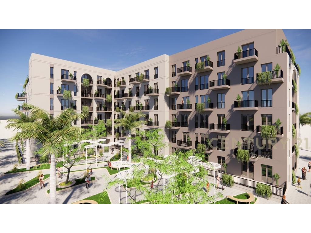 1+1 Apartment for Sale at Residence "Perla e Bregut" in Golem. Payment Option with Installments