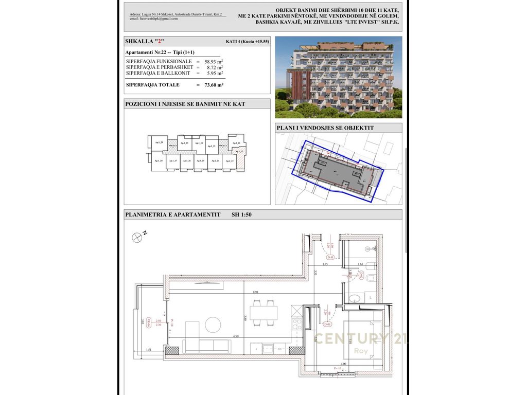 Invest by the Sea, "Almar Residence", Apartments 50 Meters from the Sea, Possibility of Payment in Installments (4/5)