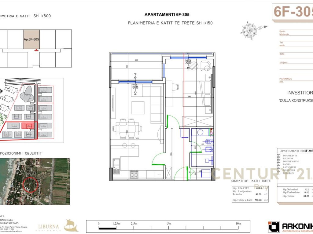 Apartment 1+1 for Sale in "Liburna Residence"