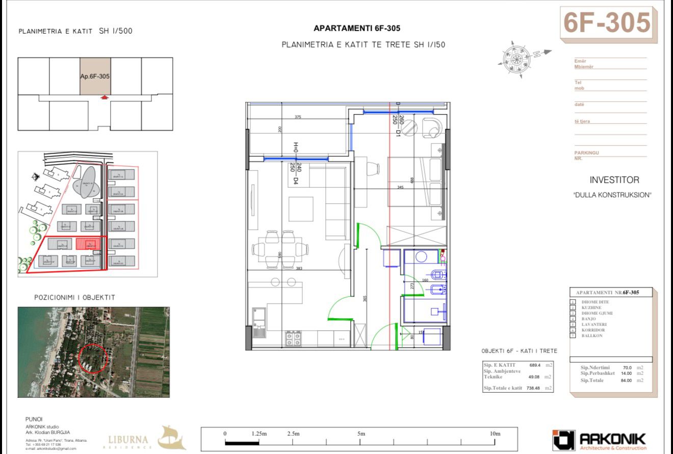 Apartment 1+1 for Sale in "Liburna Residence"