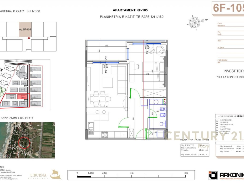 Apartment 1+1 for Sale in "Liburna Residence"