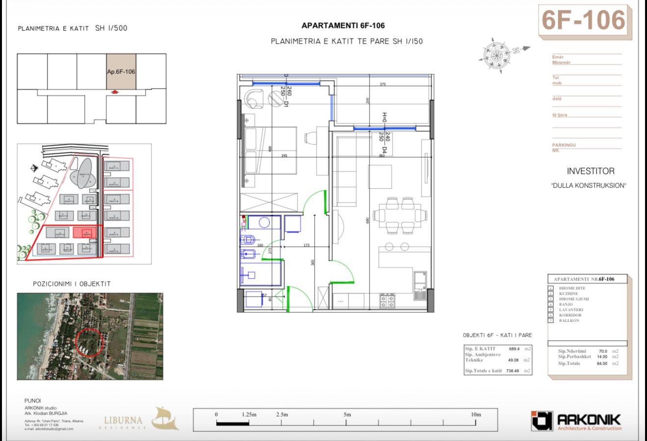 Apartment 1+1 for Sale in "Liburna Residence"