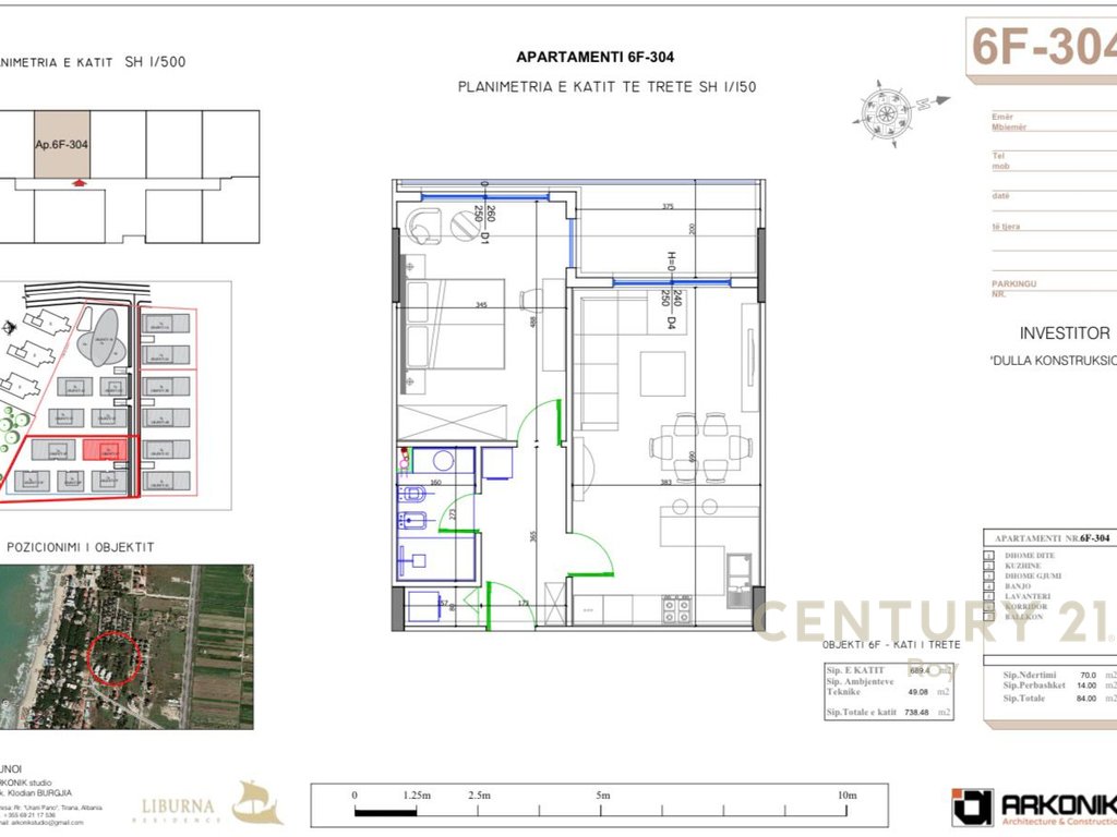 Apartment 1+1 for Sale in "Liburna Residence"
