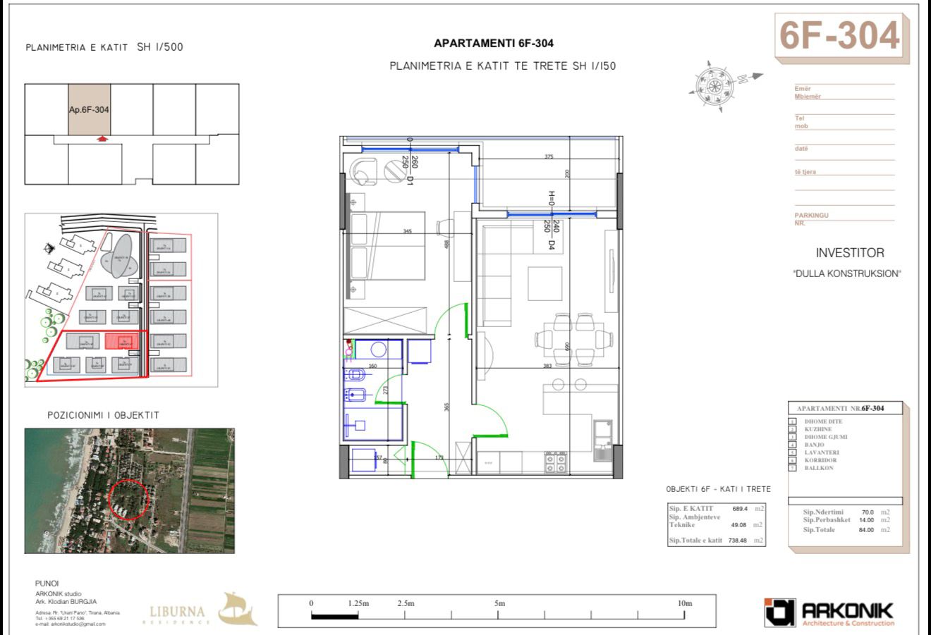 Apartment 1+1 for Sale in "Liburna Residence"