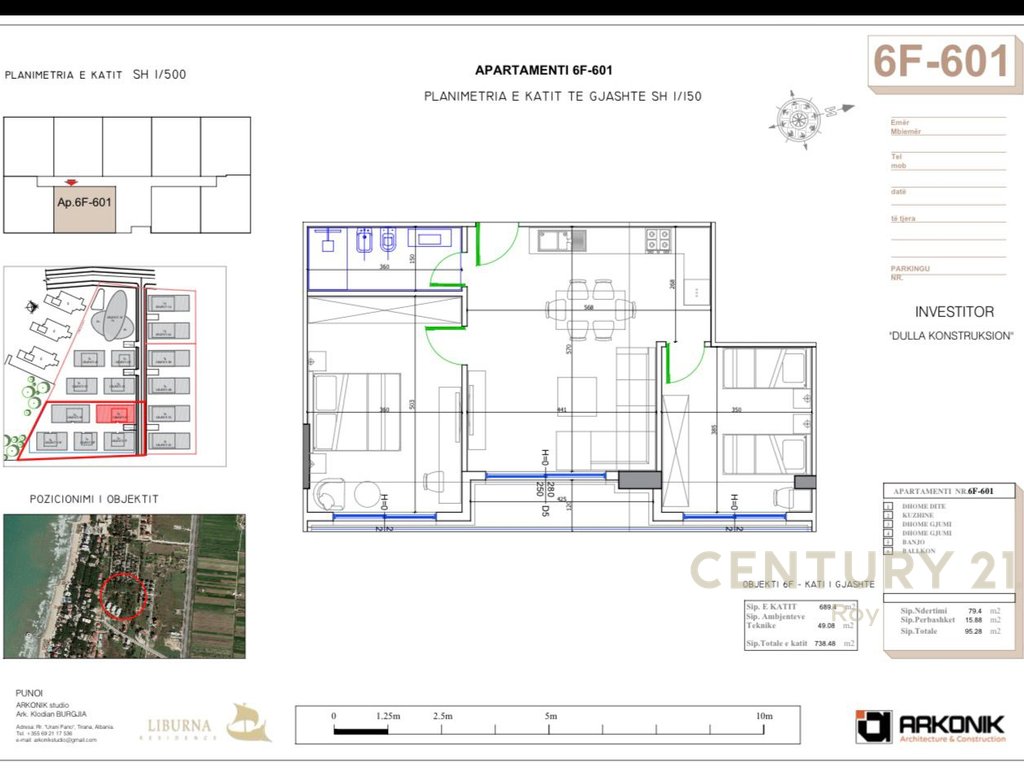 For Sale 2+1 Apartment in "Liburna Residence" (14/15)
