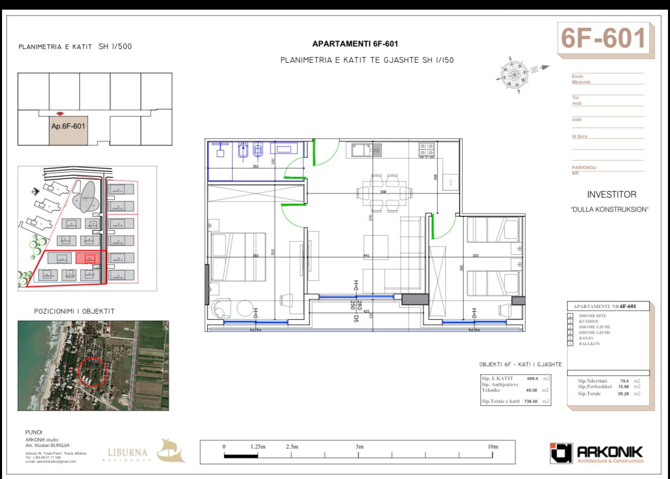 For Sale 2+1 Apartment in "Liburna Residence" (15/15)