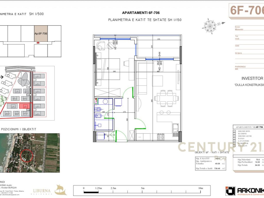 Apartment 1+1 for Sale in "Liburna Residence"
