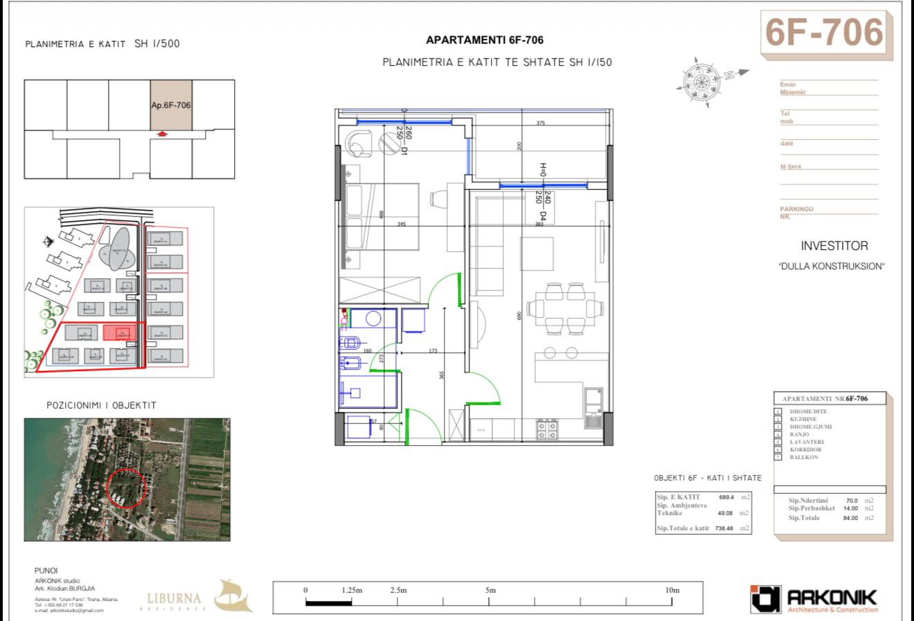 Apartment 1+1 for Sale in "Liburna Residence"