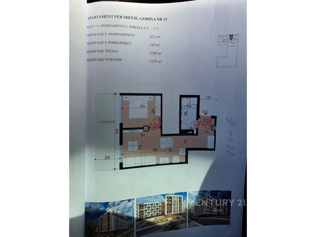Apartment 1+1 for Sale near Miami Beach. New Construction Ready for Key Handover