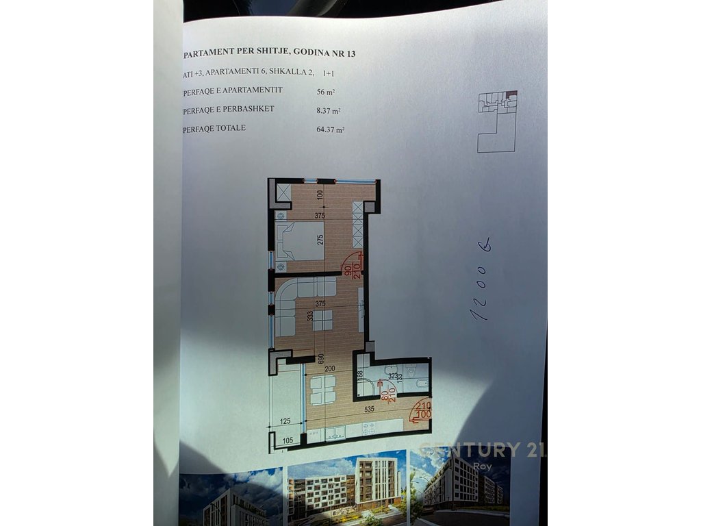 Apartment 1+1 for Sale near Miami Beach. New Construction Ready for Key Handover