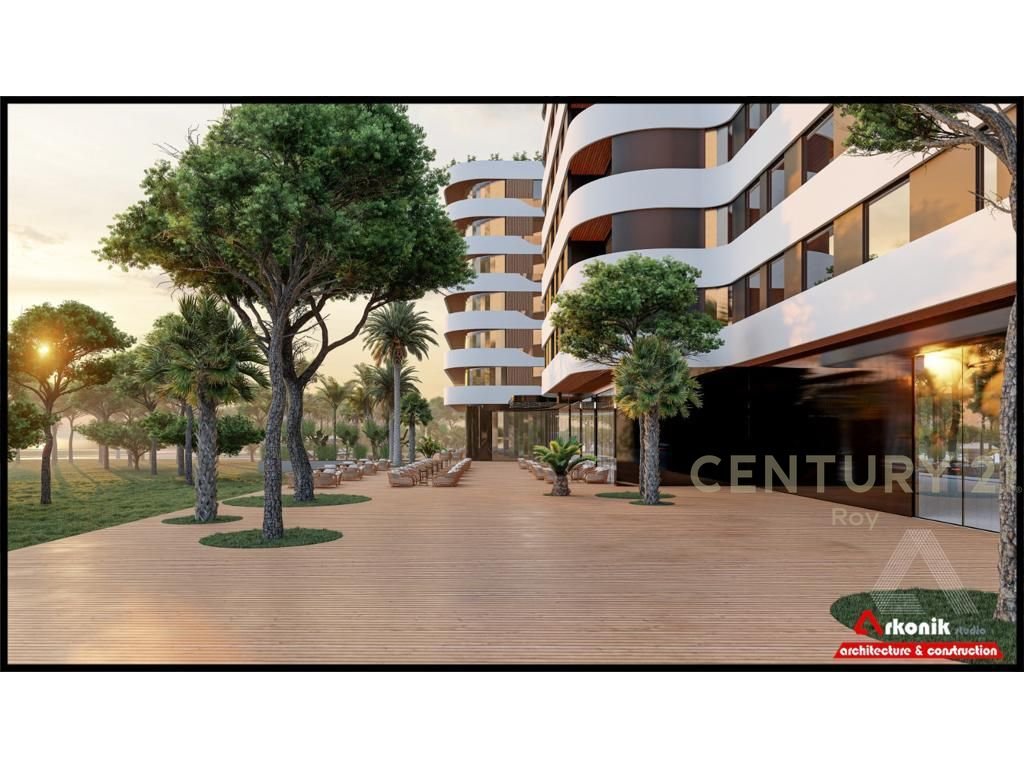 Apartment 1+1+Walk-In Closet for Sale in Golem, New Building Only 20 Meters from the Beach