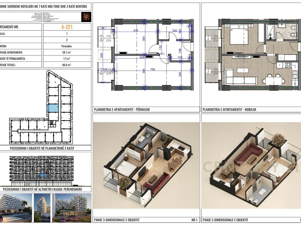 Sales Continue in Dragoti Residence 2. Installment Payment Option, 1+1 Apartment for Sale (8/8)
