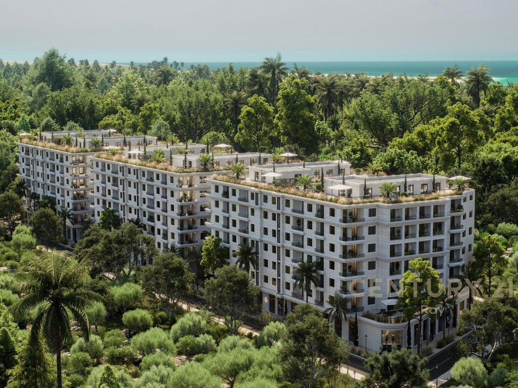 Apartment 1+1 for Sale in the "Blue Horizon" Residence, Qerret - Payment in Installments with 20% Down (4/20)